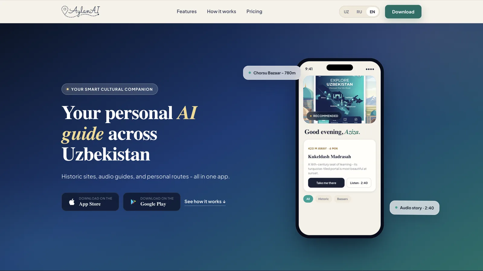 AylanAI - Real-Time Discovery Engine for Travelers