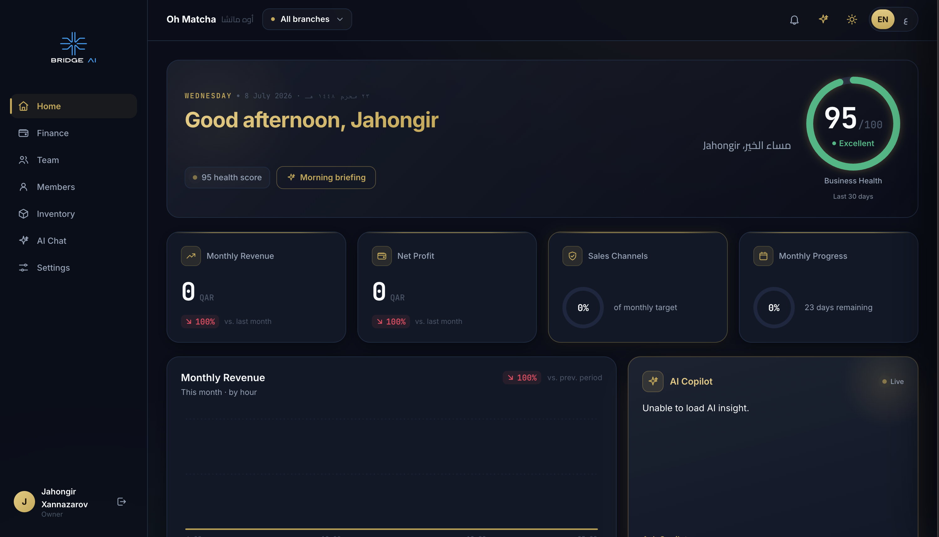 Bridge AI - AI-Powered Business Intelligence Platform for Qatar & MENA - Image 2