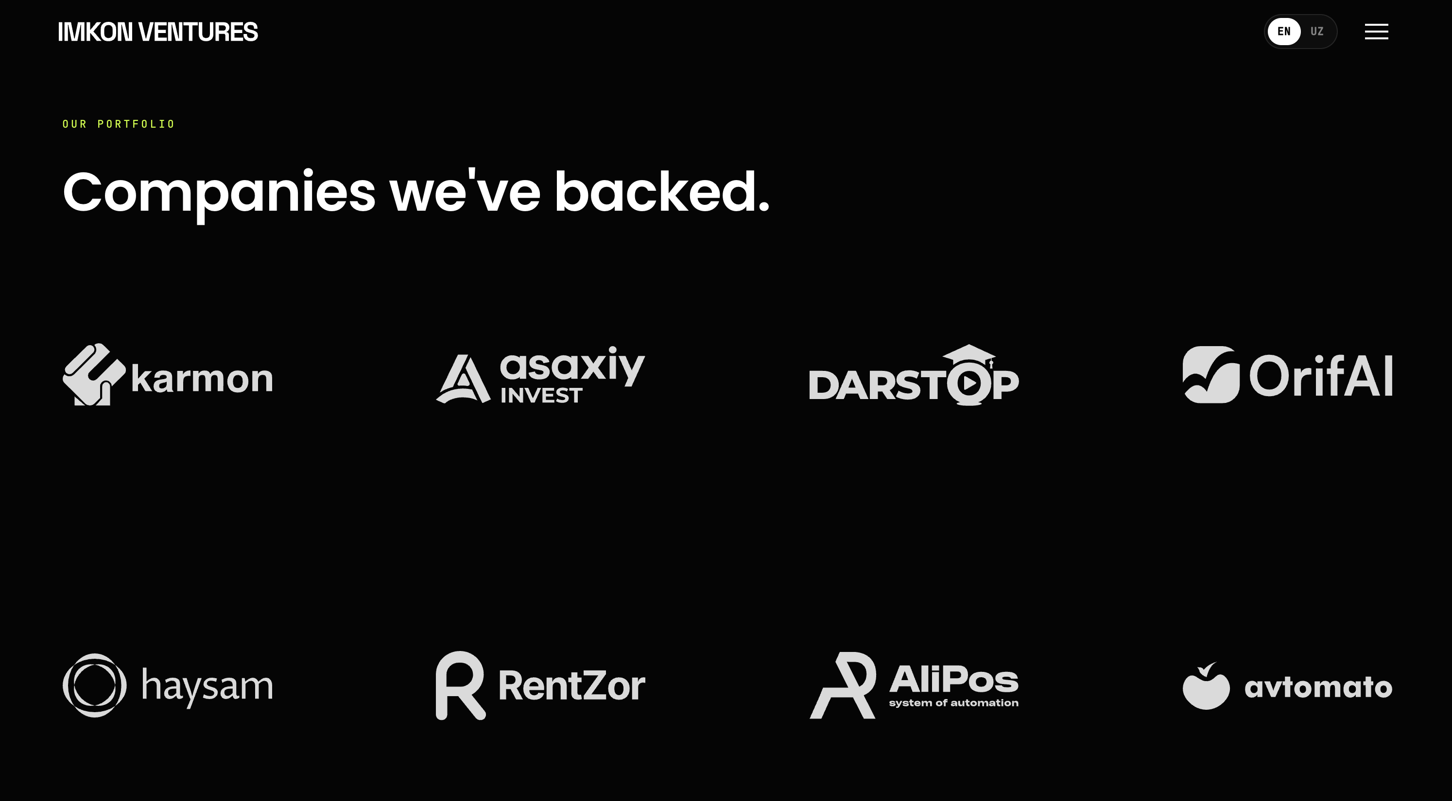 Imkon Ventures - Une société de capital-risque en phase pre-seed et seed qui accompagne des fondateurs audacieux en Asie centrale, en Asie du Sud-Est et en MENA. - Image 2